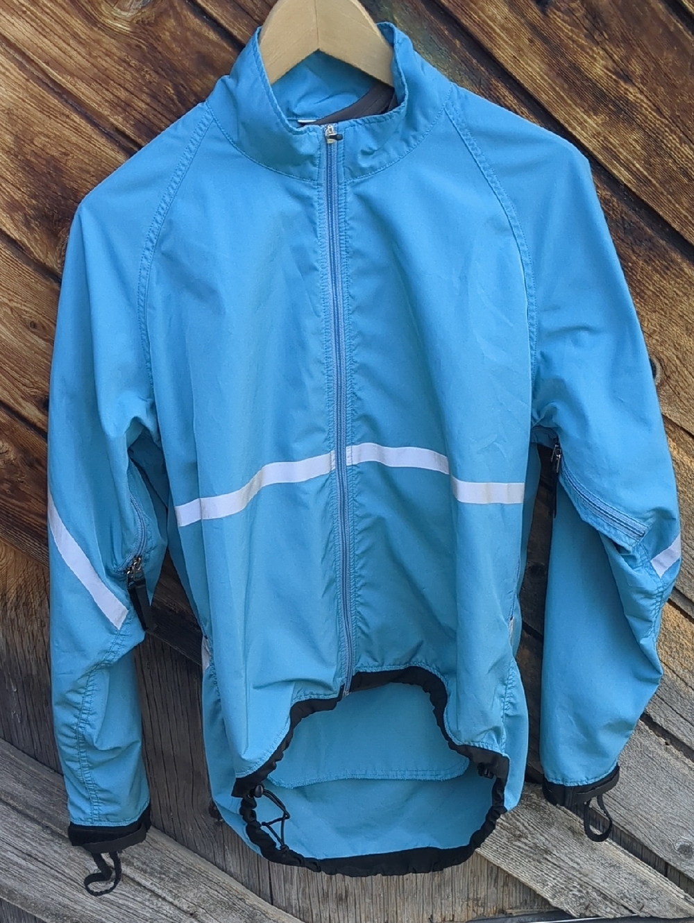 MEC jacket Cycling Water resistant Windproof Blue Women's Medium